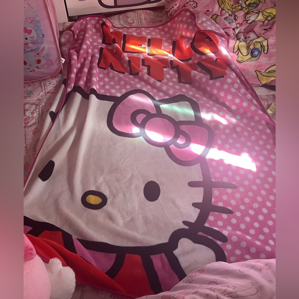 Hello kitty blanket